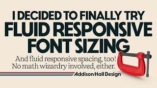 Fluid Responsive Type and Space Sizing in GeneratePress and GenerateBlocks: My Journey So Far