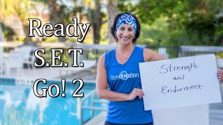 Muscle Conditioning in the Water  FREE 37minute total body pool workout  includes notes