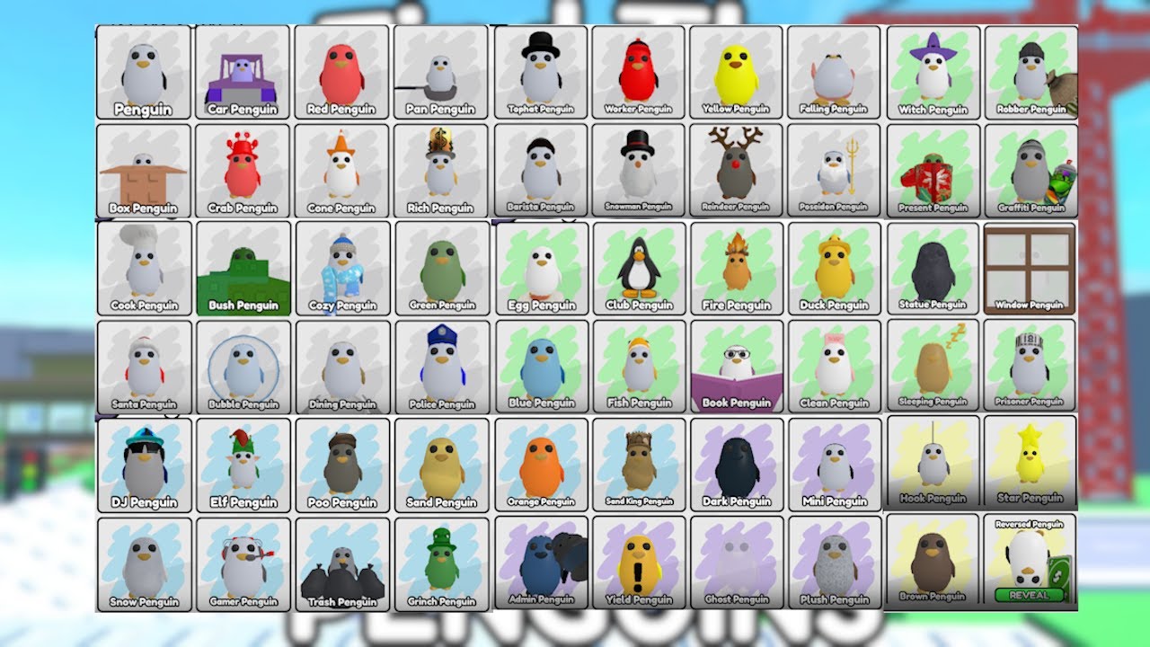 HOW to get ALL 60 PENGUINS! Brown, Star, Mini, Green, Admin