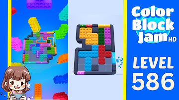 Color Block Jam Level 586 Solution Walkthrough