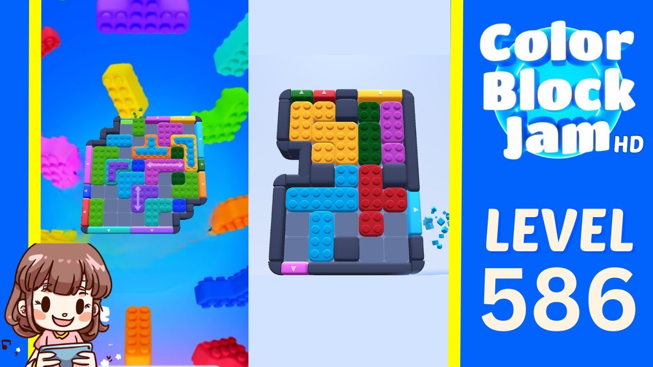 Color Block Jam Level 586 Solution Walkthrough - YouTube