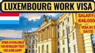 Job In Luxembourg  Easy Process | Full Process Explained | Job Fair Part 2