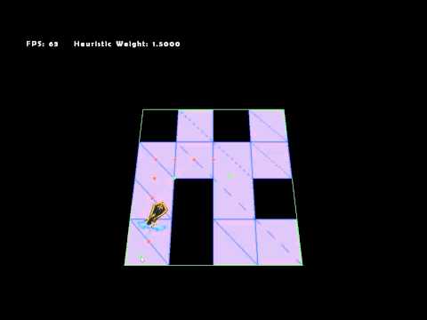 Navigation Mesh A* Pathfinding