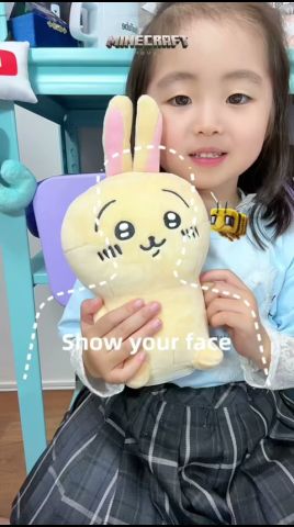うさぎをマイクラ化👧🏻#エフェクト #うさぎ #マイクラ #マイクラ化