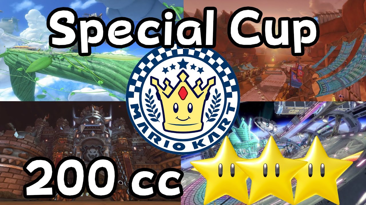 Mario Kart 8 - Special Cup 200cc 3 Stars