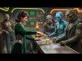 Alien Bandits Demanded Free Beer — She Put a Special Bottle on The Table 'Drink… It's On The House.'