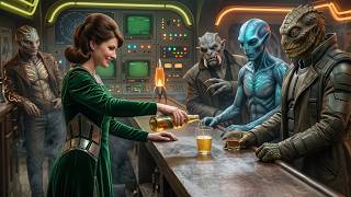 Alien Bandits Demanded Free Beer — She Put a Special Bottle on The Table 'Drink… It's On The House.'