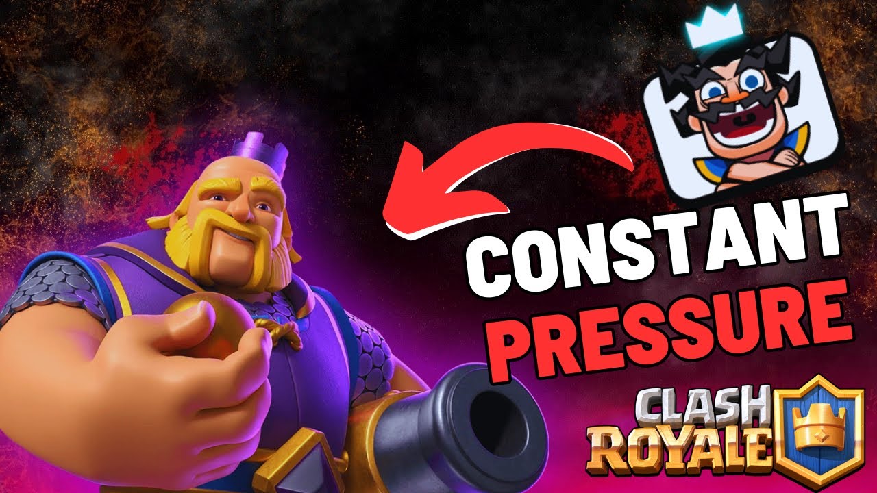 *FASTEST* RG Cycle Deck Applies Constant Pressure - Clash Royale