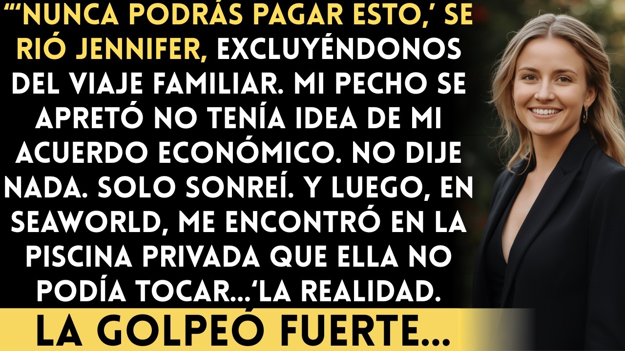Jennifer Pensó Que Éramos Demasiado Pobres para SeaWorld. La Dejé Creerlo—La Realidad Golpeó en...