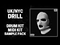 [MIDI KIT FREE] UK/NYC DRILL ESSENTIALS (Drum Kit, Midi Kit and Sample Pack) 🔥💯
