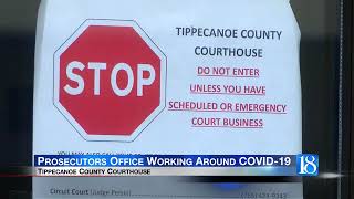 Tippecanoe County Prosecutor says courts are working to limit spread of coronavirus