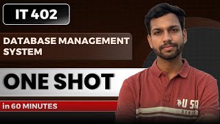 Database Management System One Shot | DBMS | IT 402 Class 10 | Complete Syllabus + Notes + Qs | CBSE