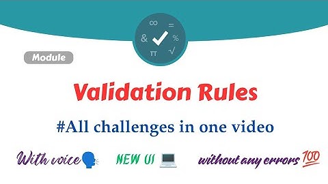 Validation Rules Module || All Challenges in one video || Salesforce Trailhead || Internship