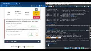 Hack Password using john password cracker for TryHackMe and access the VM Remotely in your kali