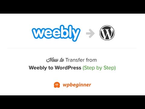 Video: ¿Puedo usar WordPress en Weebly?