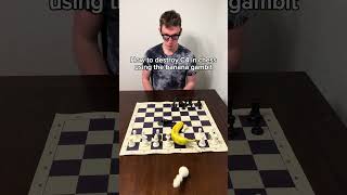 Banana gambit #chess #foryou #shorts #shortvideo
