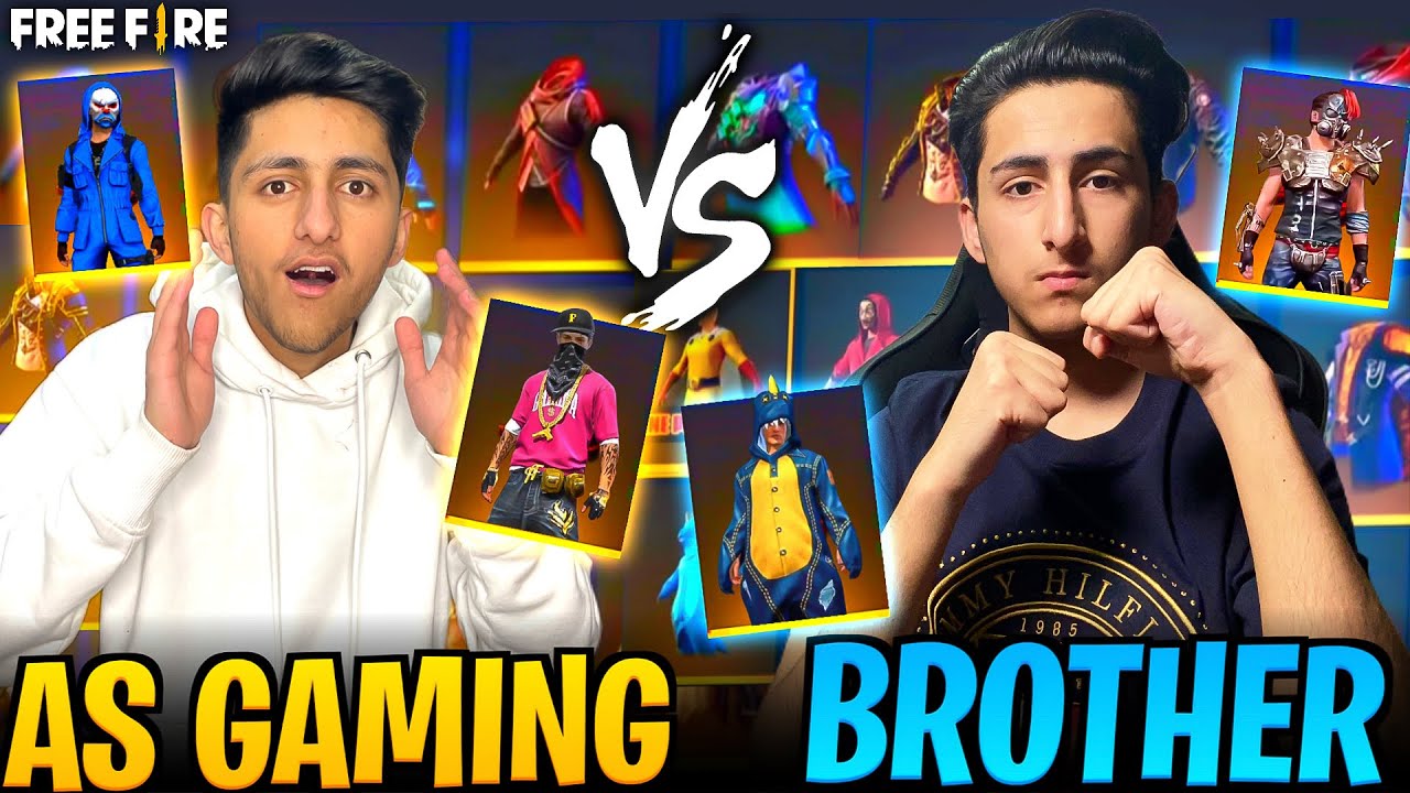 I Challenged My Brother For Collection War Best Collection Versus Ever 😂 – Garena Free Fire