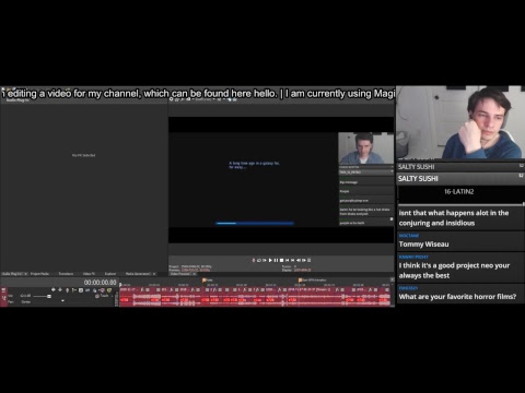 editing words on a video - editing words on a video