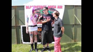 Oaf interview with Hayley Leggs @Bloodstock-Open-Air 2013