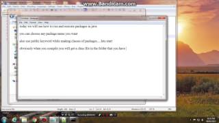 How to create and run package programs in Java