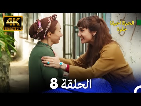 الحياة أحيانا حلوة الحلقة 8 4