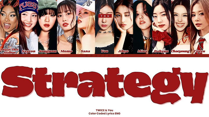 TWICE - STRATEGY (feat. Megan Thee Stallion // You as a Member // KARAOKE // (11 Members Ver) Lyrics
