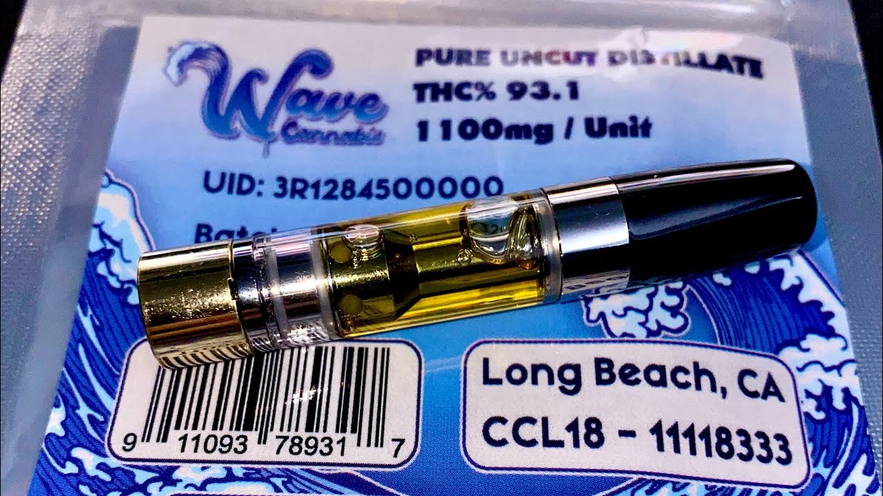 Wave Cannabis Triangle Kush Cartridge Review 🍁⚠️