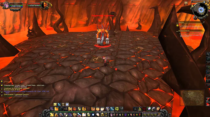 Forgemaster Pyrendius Quest Playthrough - Mount Hyjal - DayDayNews