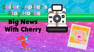 Sailor Jupiters Playhouse VHS Big News With Cherry