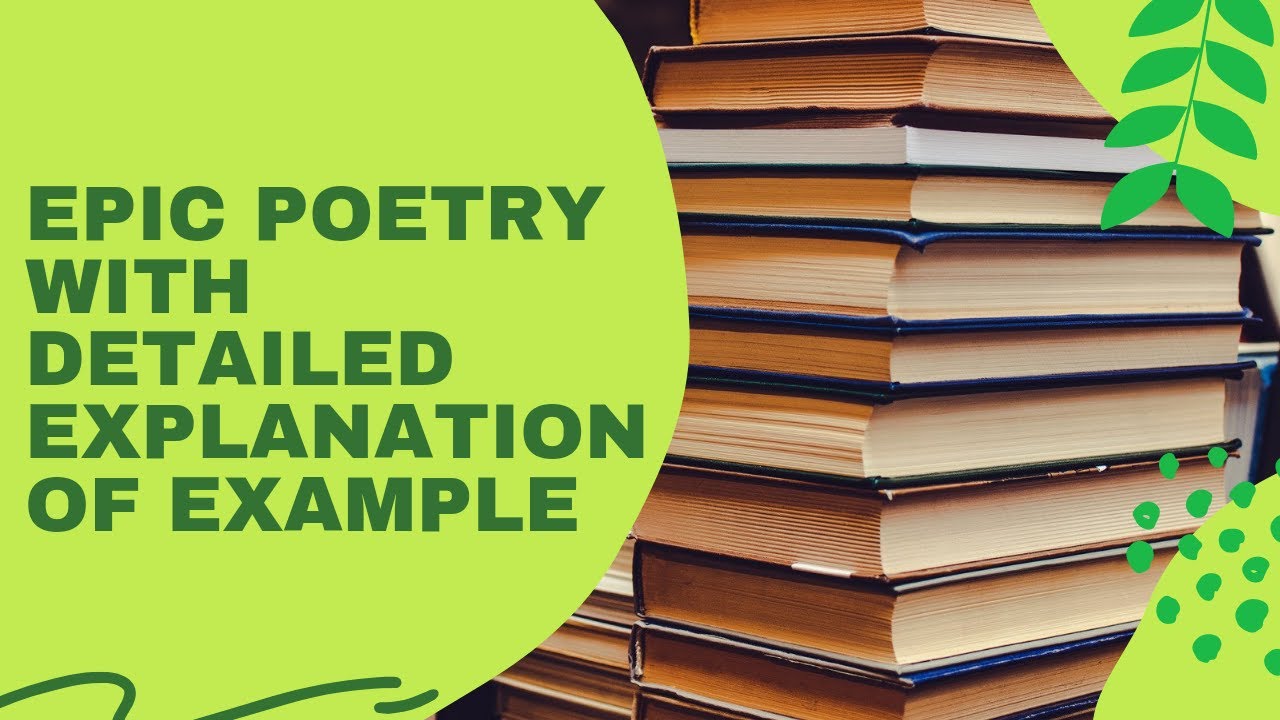Epic Poetry With Detailed Explanation of Example | B.A and M.A English Literature | Paradise Lost