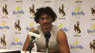 Cassh Maluia clinches Wyoming's overtime win with an interception