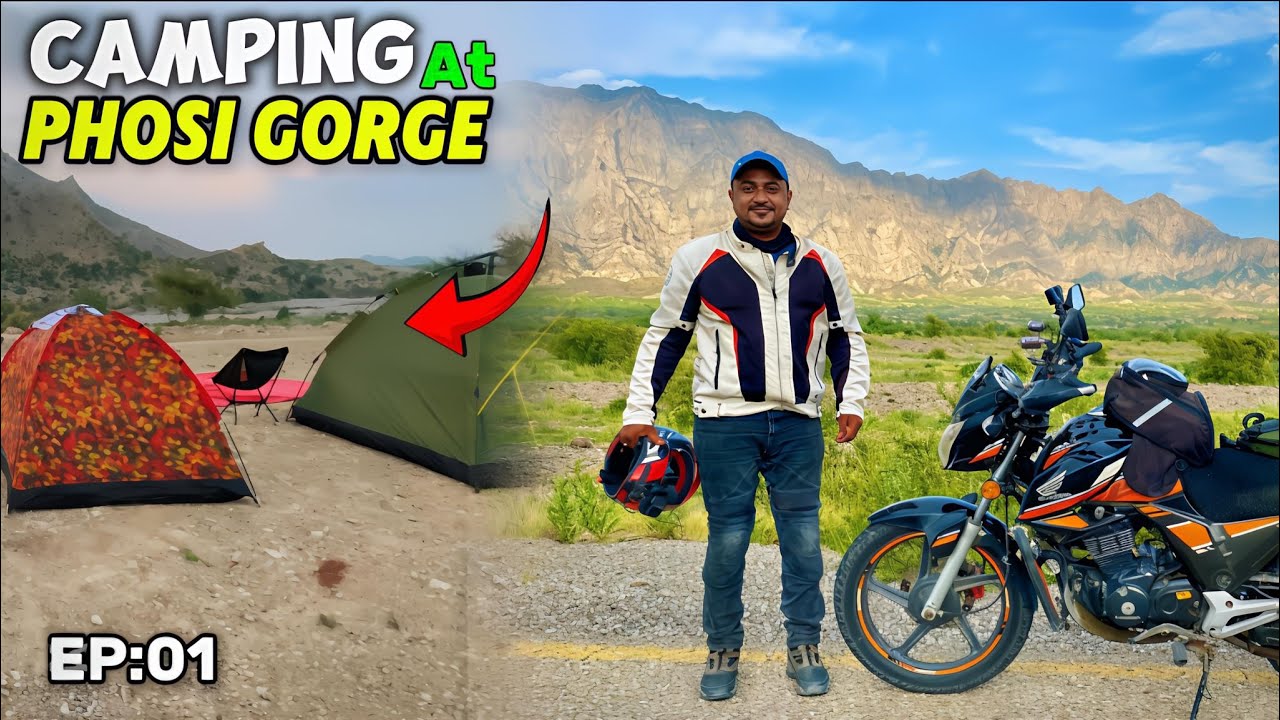 Мой первый видеоблог о мотокемпинге в ущелье Фоси | EP:01 | Недооценённая жемчужина Пакистана