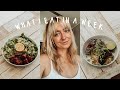 what a vegan realistically eats in a week 🦋