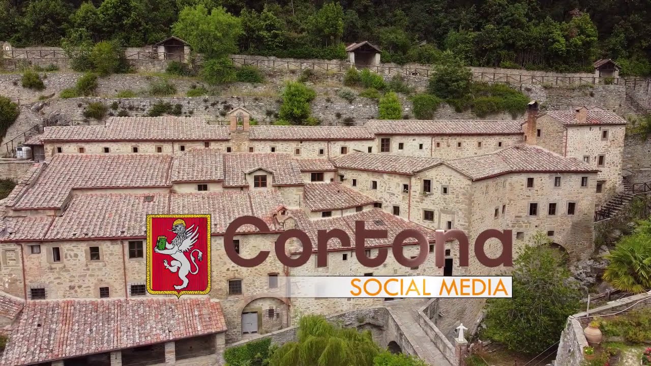 Le Celle di Cortona Eremo Francescano - L'eremo e S Francesco Cortona