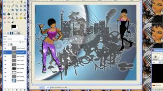 GIMP TUTORIAL: PART 2: HOW TO MAKE AN IMVU BG FOR YOUR HOMPAGE