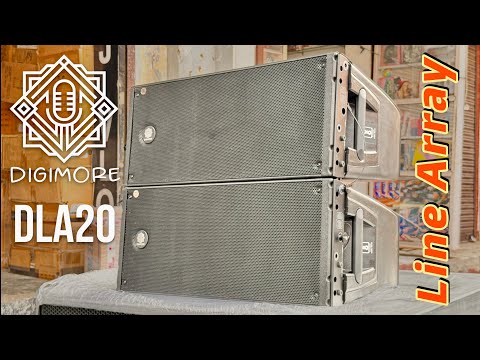 बिना Amplifier के बजेगा ये Dj Line Array Digimore Dla-20 Active Line Array