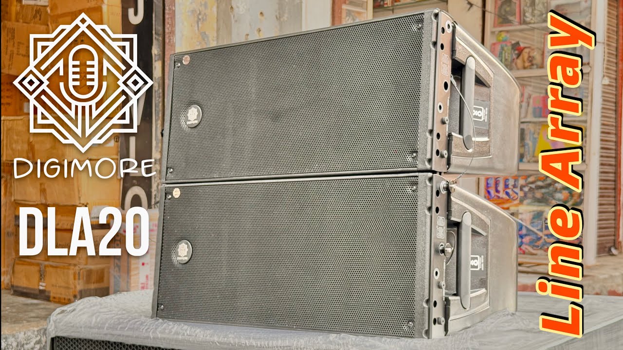 बिना Amplifier के बजेगा ये DJ Line Array Digimore DLA-20 Active Line Array