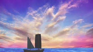 Boat at Sea Blender Render