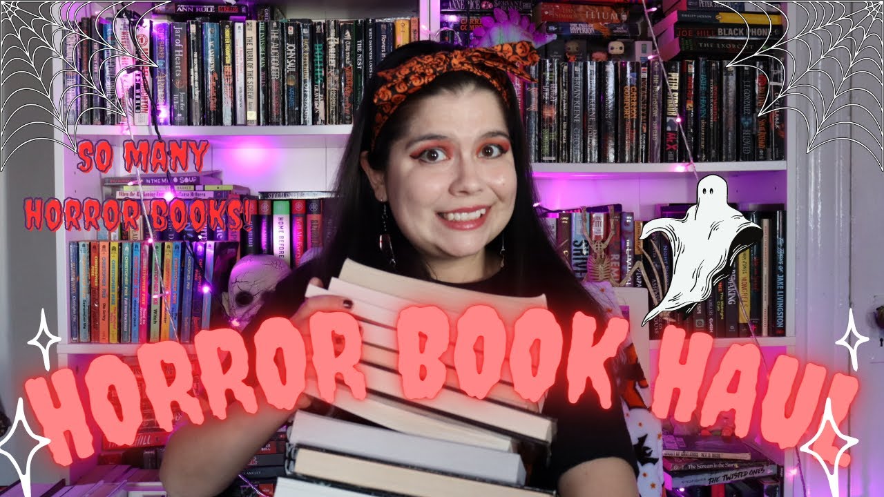 🖤👻HORROR BOOK HAUL! 👻🖤 | New + Used books! 👻