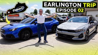I Rebuilt 2 Cars From Copart At The SAME TIME! | Earlington Pt. 2