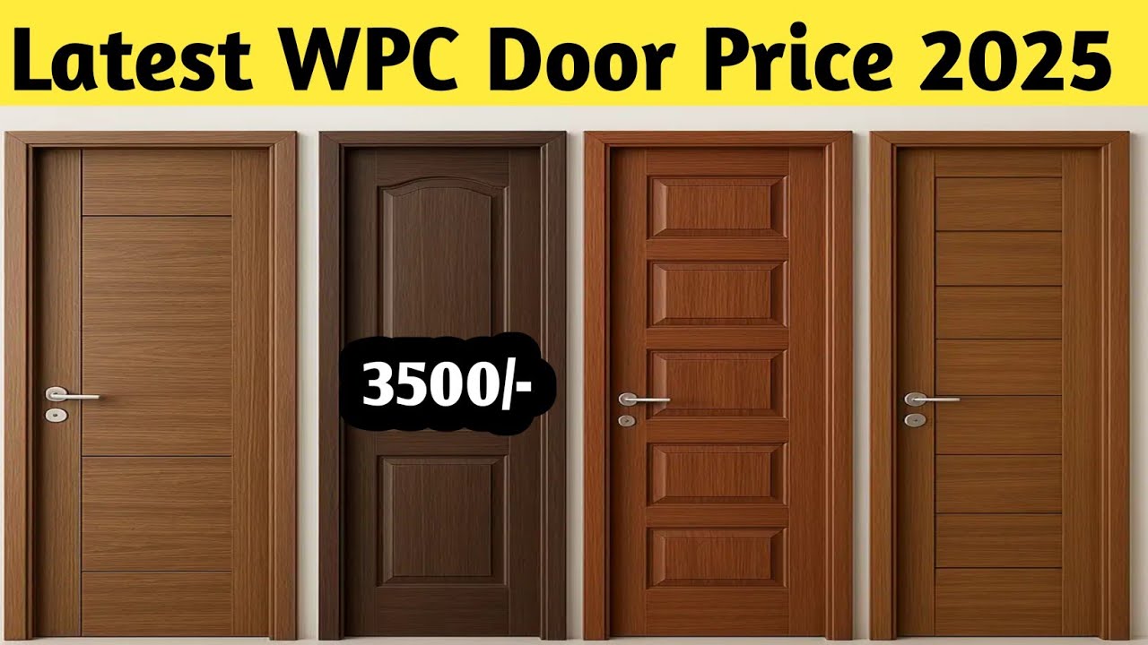 WPC Door Price 2025 || is WPC Door Better than Wood || Door Design || Main Door Design 