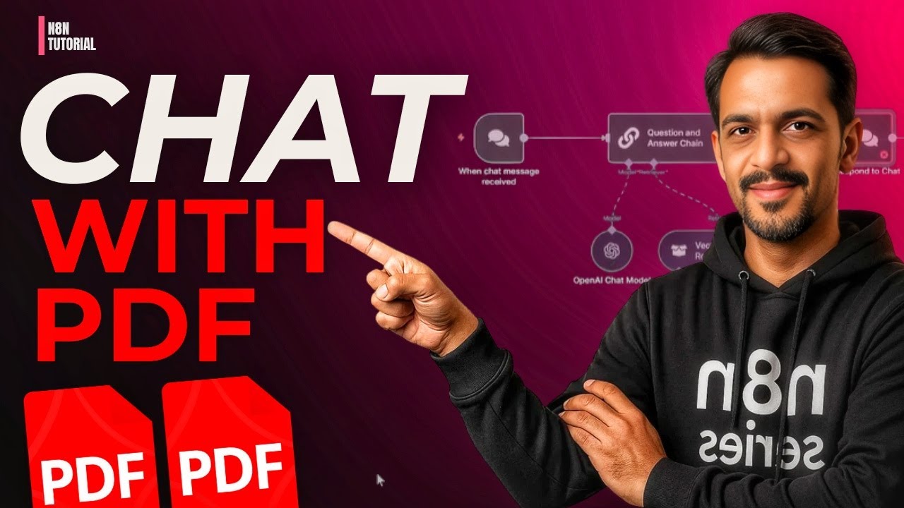 How I Built a PDF Chatbot in n8n with Pinecone - YouTube