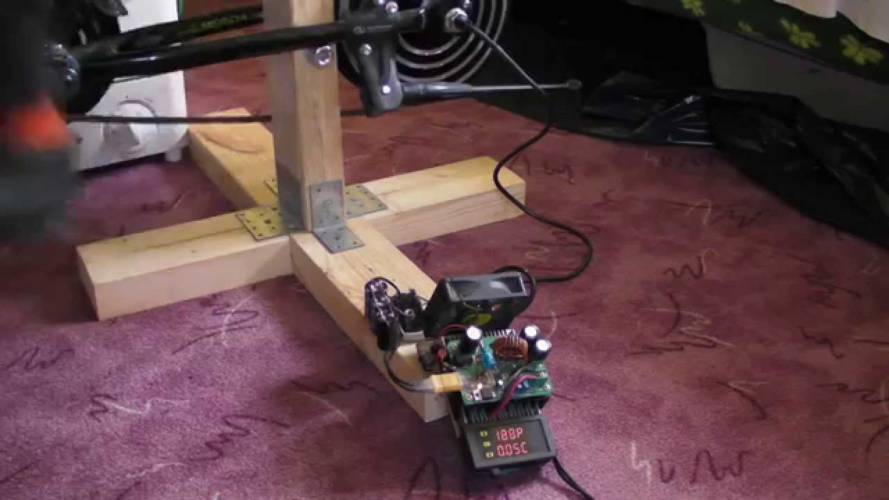 Pedal power diy electricity YouTube