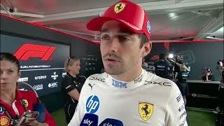 Charles Leclerc Reacts After Intense 2026 Baku GP – Calm, Honest, Focused