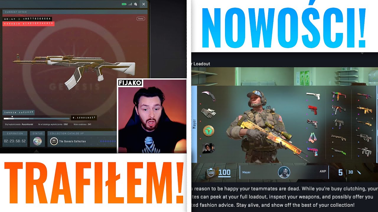 TRAFIŁEM NOWEGO AK-47 THE OLIGARCH! - UPDATE, NOWE SKRZYNKI i SPOSÓB OTWIERANIA