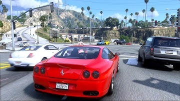 GTA 5 On RTX 4090 Photorealistic Graphics Mod Next Gen Gameplay And Ray Tracing ON