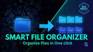 Build a Smart File Organizer in Python V1 | Organize Your Messy Files (Real Project)