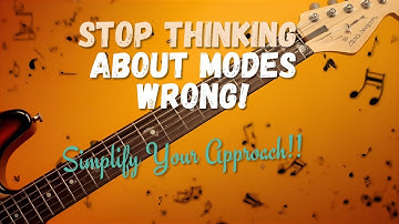 Stop Seeing 7 Shapes as 7 Modes! This Will Change How You See the Neck