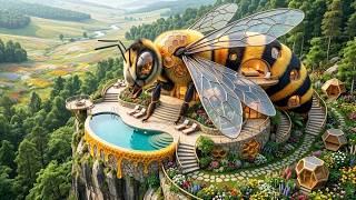 Abandoned Bee-Shaped House In A Hidden Valley Transformed Into A Luxury Dream Home