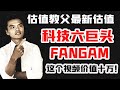 估值教父对于“科技六巨头(FANGAM)”最新估值！内附现金流折现法(DCF)估值模型，这个视频价值十万美金！